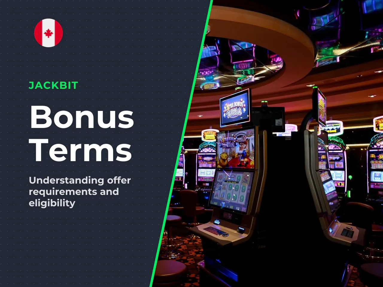 What conditions a Jackbit no deposit