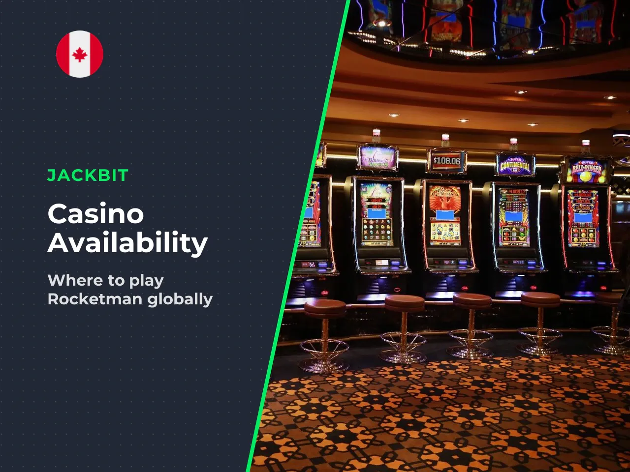 Availability of Rocketman in Online Casinos