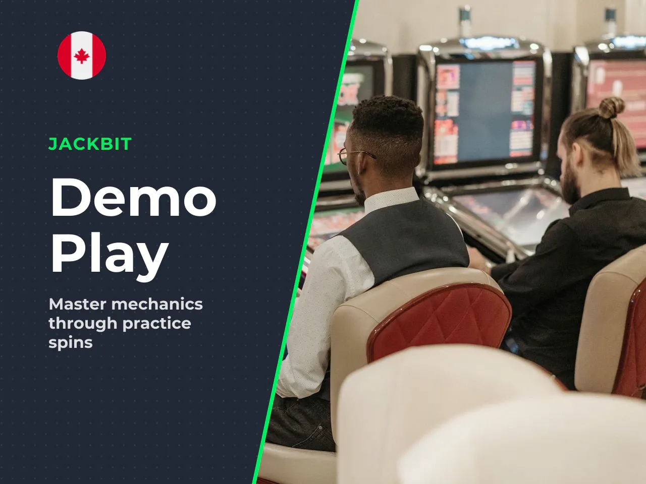 The demo play mode mirrors the