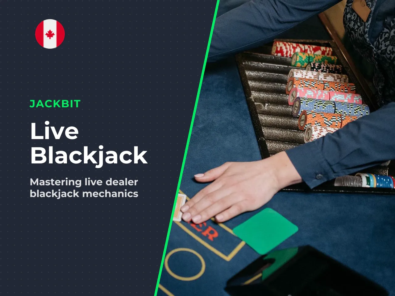 Technical parameters of the live blackjack